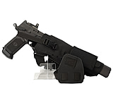 Image of Cole-Tac VWX102 Varmint Wrangler XL Pistol Holder Chest Black Left Hand