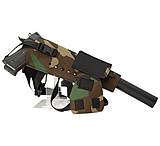 Image of Cole-Tac VWX111 Varmint Wrangler XL Pistol Holder Chest M81 Woodland Right Hand