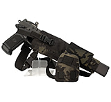 Image of Cole-Tac VWX109 Varmint Wrangler XL Pistol Holder Chest MultiCam Black Right Han