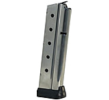 Colt 1912 Combat Officer 10mm 10 Rounds Pistol Magazine Stainless w/Bumper, Steel, 10, SP300808-RP