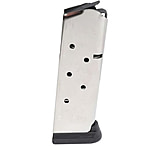 Colt 1912 Combat Officer .45 ACP 7 Rounds Pistol Magazine Stainless w/Bumper, Steel, 7, SP300797-RP