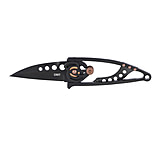 Image of CRKT Snap Lock, Folding Knife, 2.55 Wharncliffe Blade, 420J2 Blade Steel, 6.25 Overall Length, Titanium Nitride Finish, Black, Snap Lock
