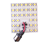 Image of Command Electronics K-0030 Led Light Upgrade Kit With Wedge Base And 1141 Adapter 30 Diodes