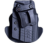Comp-Tac QD Kydex IWB/OWB Belt Holster, Glock 43, 43X, 43X MOS, 48, 48 MOS/ Springfield XD-S/Shield EZ-9/ SandW Shield/ Walther PPS, Ambidextrous Hand, Black, C57950003NBKN
