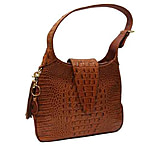 Image of Concealed Carrie Leather Hobo Crocodile Print Finish