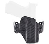 Rounded OWB KYDEX Belt Loop Holster, Ruger LCP2, Ambidextrous, Carbon Fiber Black, RGR-LCP2-CF-AMBI-OWB