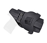 Rounded OWB KYDEX Paddle Holster, Sig Sauer P365 XL, Left Hand, Black, SSR-P365XL-BK-LH-OWBPDL
