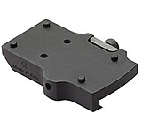 Contessa Red Dot Fixed Mount for Picatinny/Weaver Rail, Burris Fast Fire II-III, Doctor Sight 2-3 Zeiss Victory, Konus, Leica Tempus, Black, LTFX