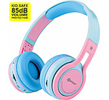 Image of CONTIXO Kids Over Ear Foldable Wireless Headphones - 85DB w/ SDCard and FMRadio