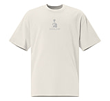 Image of Coolcat Cooler Embroidered CoolCat White Logo Tee Oversized 44822B26