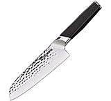 Image of Cool Hand Santoku Ebony Handle 7.00 in Stainless Steel Kitchen Knife