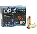 Cor Bon .44 Special 200 Grain Jacketed Hollow Point DPX Brass Cased Pistol Ammo, 20 Rounds, DPX44S200/20