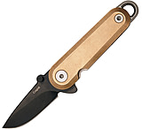 Image of Craighill Lark Framelock Brass 1.50 in Stainless Steel Folding Knife