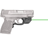 Crimson Trace Laserguard Green Laser for Smith and Wesson M/P 45 Shield, LG-485G