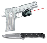 Image of Crimson Trace Railmaster Pro Red Lasergrip w/ CRKT Knife