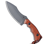 Image of CRKT Kaila Cumings Bugsy Fixed Blade Knife Brown Micarta 3.78 Stonewash C3E3CFBE