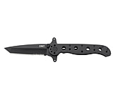 Image of CRKT M16 Stainless Special Forces - Dual Flippers, Tanto, Combo Edge, Black Handle, Black Oxide Blade, Framelock