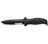 Image of CRKT Ultima 5in. Tactical Knife - Black Blade, Veff Combo Edge