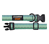 Image of Croakies Dog Collar, Large, Ziggy Seagrass