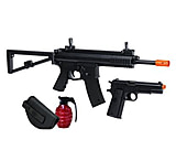 Image of Crosman Commando Kit w/Stinger R39 Airsoft Rifle, R36 Pistol