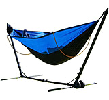 Image of Crua Outdoors Portable Black Heavy Duty Steel Hammock Stand