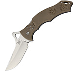 Image of CSSD/SC Bram Frank Design LLC Bowie Magnum Desert Tan Folding Knife