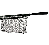 Image of Cumings Black Trout Net, Heavy Dty Handle w/Retrac Cord &amp; Snap 1/2in Hook Free Mesh