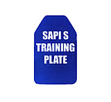 Image of Custom Armor Group Non Ballistic Blue Marked SAPI Multi Curve Training Plate