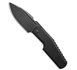 Image of Custom Knife Factory Elementak Frame Lock Knife Black Titanium 3.50 Black 8844DCB9