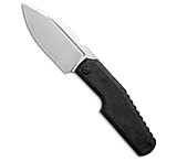 Image of Custom Knife Factory Elementak Frame Lock Knife Crystal Black Titanium3.50 SW 3F591DBD