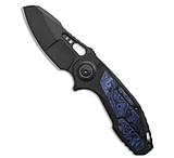 Image of Custom Knife Factory Peace Duke 2.0 Frame Lock Knife DLC Ti/ZircuTi 3 Black 5BC21188