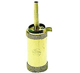 Image of CVA Brass Field Model Cylinder Flask AC1400A