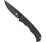 Image of CobraTec Knives CTCLNHRBLK Cyclone Hidden Release 3&quot; OTF Plain Black TiCN D2 Ste