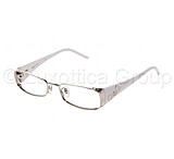 Image of D&amp;G DD 5037 Eyeglasses Styles: Silver w/ Pink-Fuchsia Templ Frame w/Non-Rx 50 mm Lenses