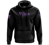 Image of We the People Holsters Wine Makes Me Happy Hoodie B63A1DEA