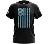 Image of We the People Holsters Tropical American Flag Short Sleeve Shirt 46FFAB15