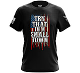 Image of We the People Holsters Try That In A Small Town Short Sleeve Shirt - Men's