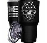Image of We the People Holsters Grizzly Paws Gun Club w/ American Flag Stainless Steel Tumbler