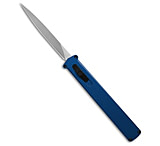 Image of Daggerr Knives Igla Double Action OTF Knife Blue Aluminum 3.4 Satin VG10 9B927954