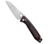 Image of Daggerr Knives Alligator Crossbar Lock Knife Black/Red G-Mascus 4.25 Satin BFEB58CB