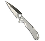 Image of Daggerr Knives Arrow Frame Lock Knife Brushed Stainless Steel 4 Satin FS A5552722
