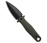Image of Daggerr Knives Combat Fixed Blade Knife Olive Green G-10 3.6 Black A501863C