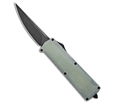 Image of Daggerr Knives Koschei Double Action OTF Knife Jade G-10/Aluminum 3.5 Black 17EB11FD