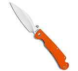 Image of Daggerr Knives Pelican Liner Lock Knife Orange G-10 4.00 SW D2 FM02-3RNG 32EF0F52