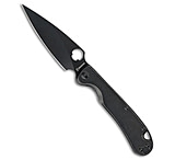 Image of Daggerr Knives Zhalo Frame Lock Knife Black Steel 3.9 Black DLC CB6EA52B