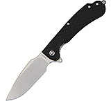 Image of Daggerr Knives Fielder Linerlock Black DGRFDFBKSW