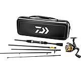 Image of Daiwa Carbon Case Travel Pack w/Spinning Combo