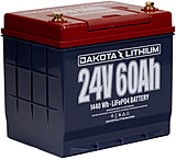 Image of Dakota Lithium 24V 60Ah Deep Cycle Lifepo4 Single Battery