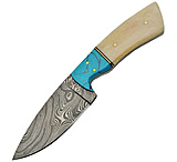 Image of Damascus Bone 8.5in Fixed Blade Knife