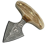 Image of Damascus Push Dagger Fixed Blade Knife